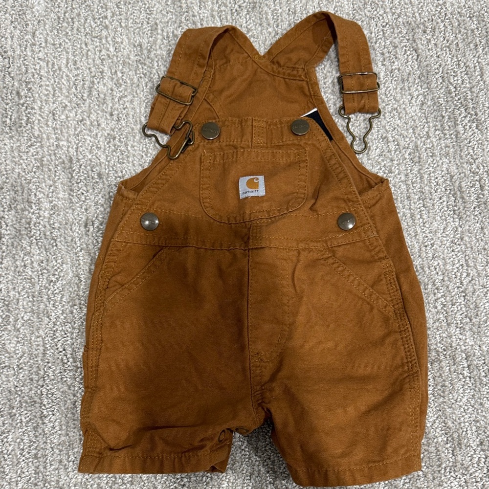 Carhartt Tan Kids Overalls